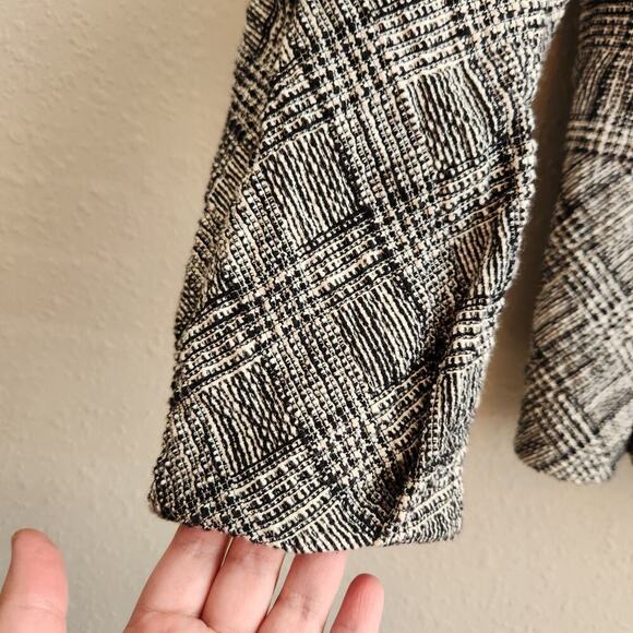 Banana Republic Black & White‎ Tweed Jacket/Blazer Size 8 - Picture 4 of 13